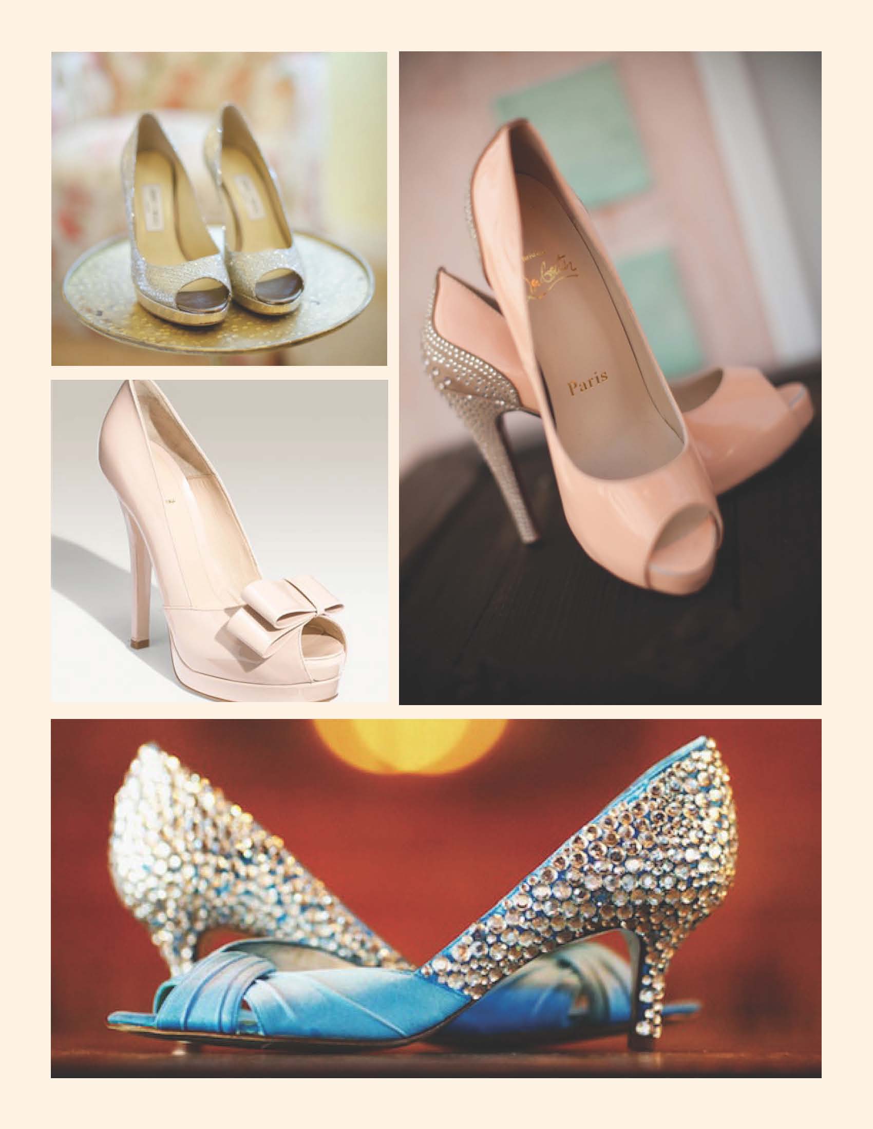 beautiful bridal shoes