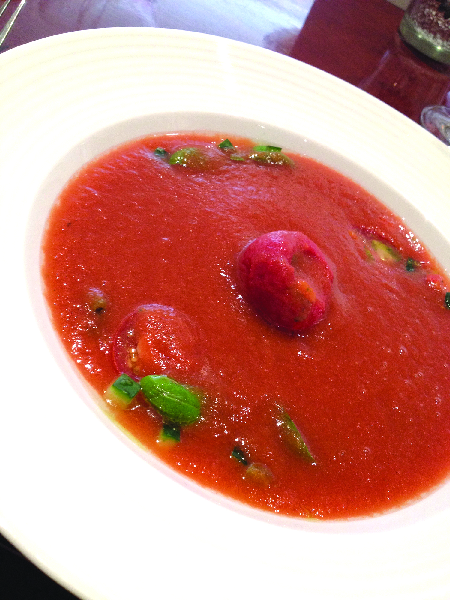 Cold Gazpacho Soup With Liam From The Castle At Taunton