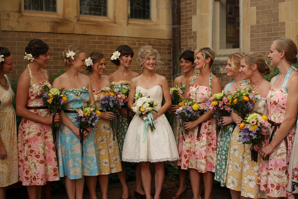 How to do Mismatched Bridesmaid Dresses