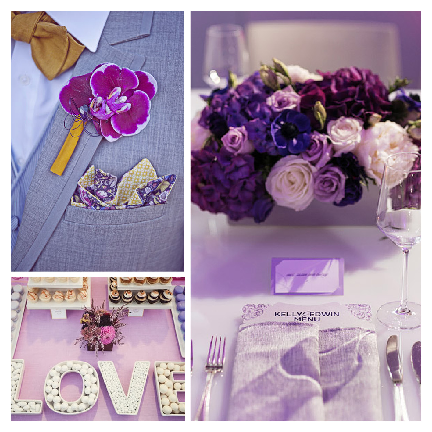 The Wedding Colour of The Year: Radiant Orchid