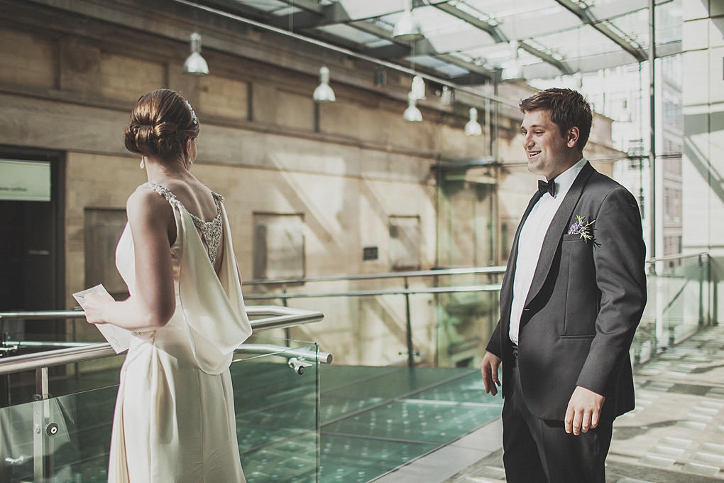 City Chic: Jessica And Edd At Manchester Art Gallery