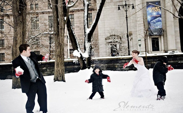 Winter Wedding Photo Ideas