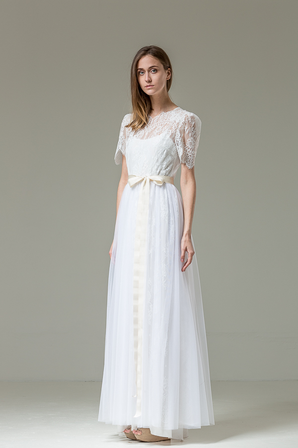 Wedding Dress: Katya Katya Shehurina 'Feather' Bridal Collection