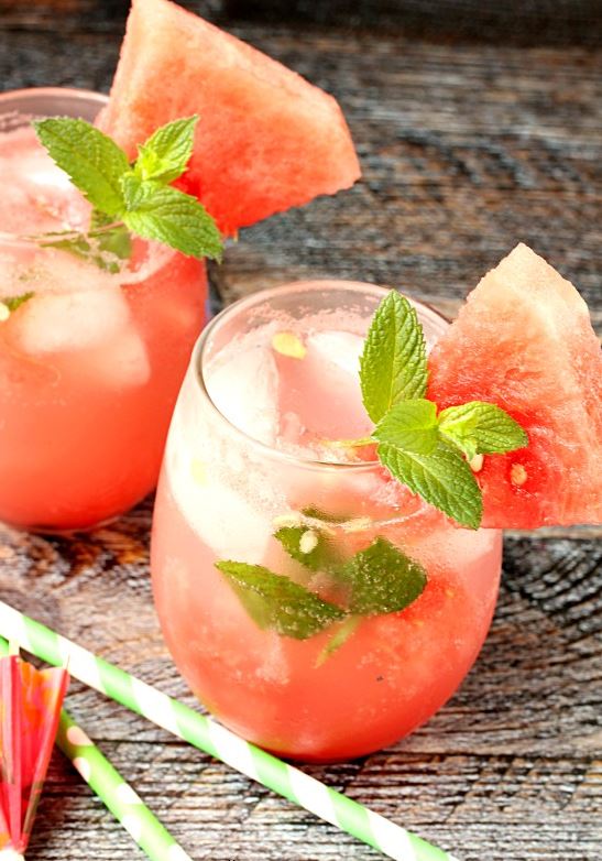 DIY Watermelon Mojito