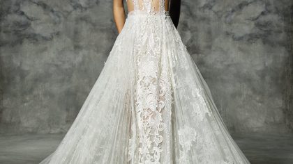 Lace wedding dress. New Bridal Collection 2016