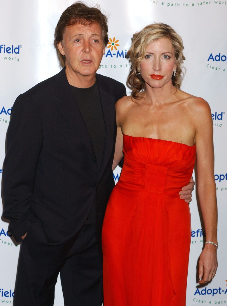 Paul McCartney & Heather Mills