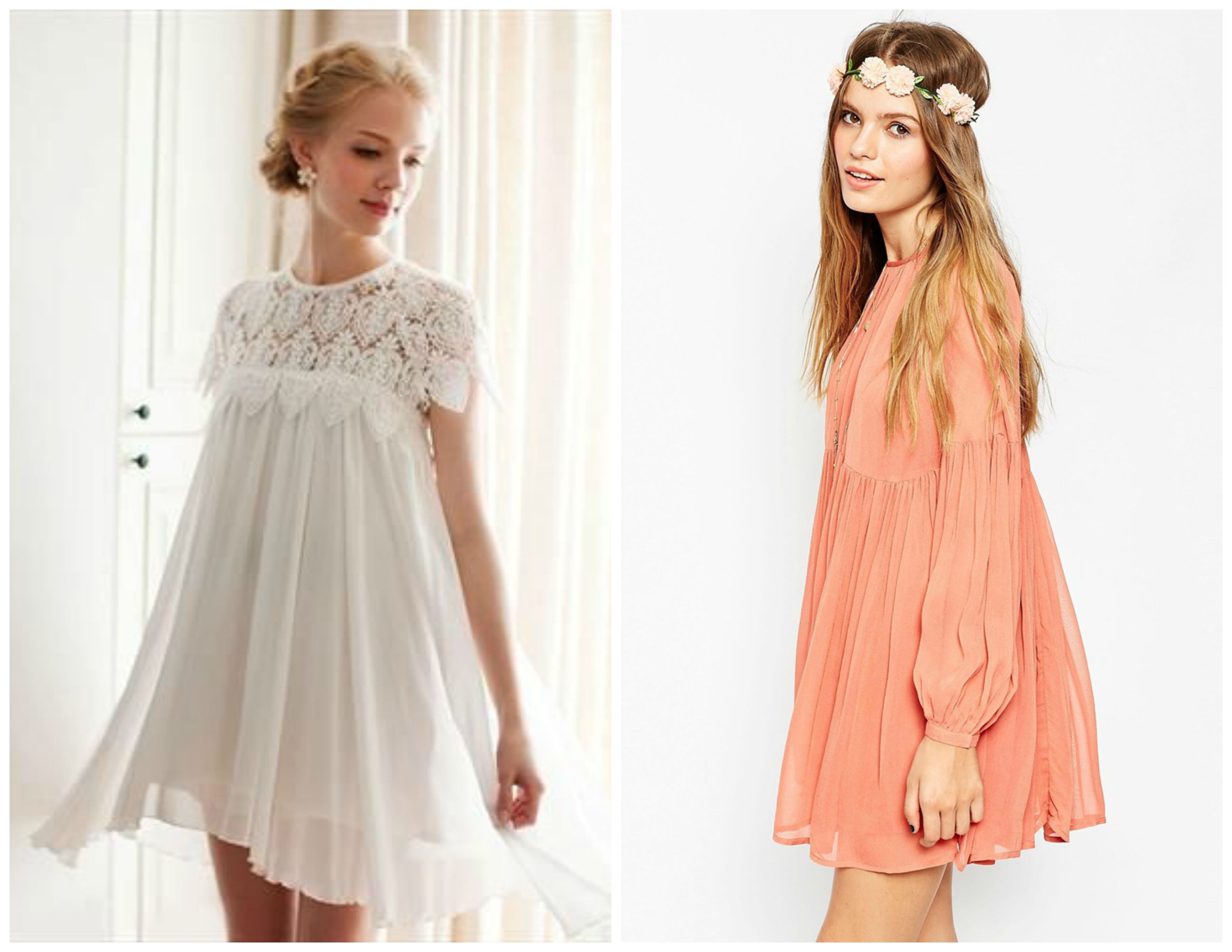 How To Wear The Babydoll Bridesmaid Dress