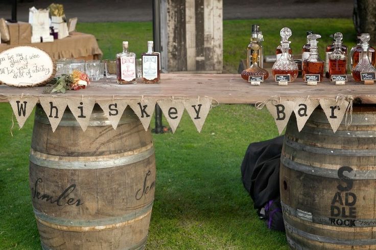 Wedding Whiskey Bar