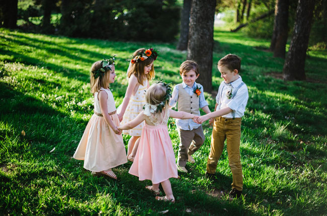 Blended Families: How To Include Your Kids In Your Wedding. Photography Cindy Lee