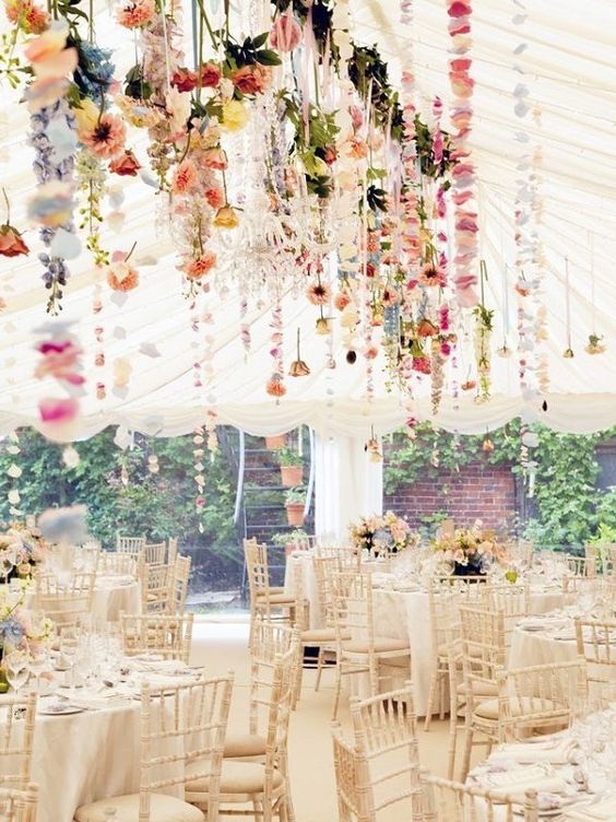 Hanging Flower Canopy