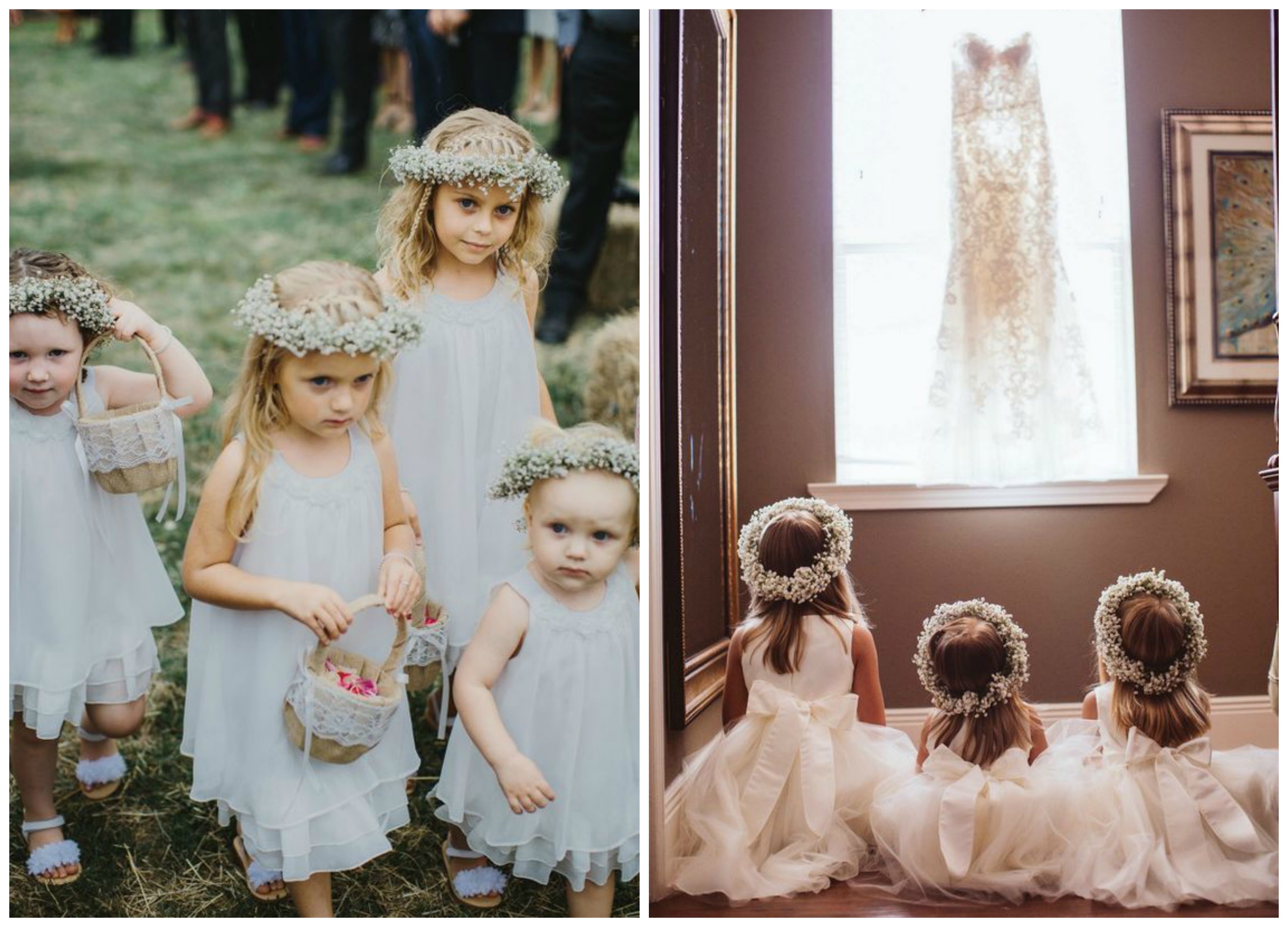 Baby's Breath Floral Crowns