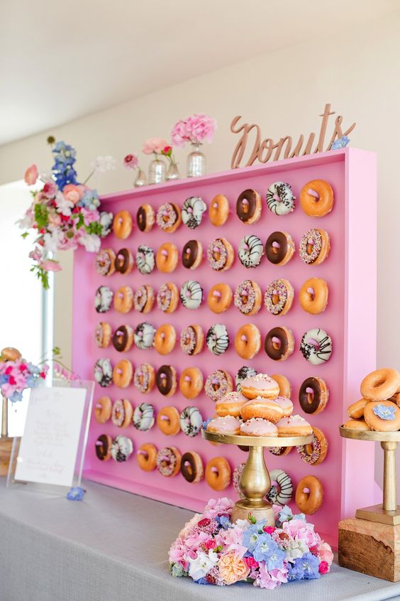 Donut Wall - Marianne Taylor Photography