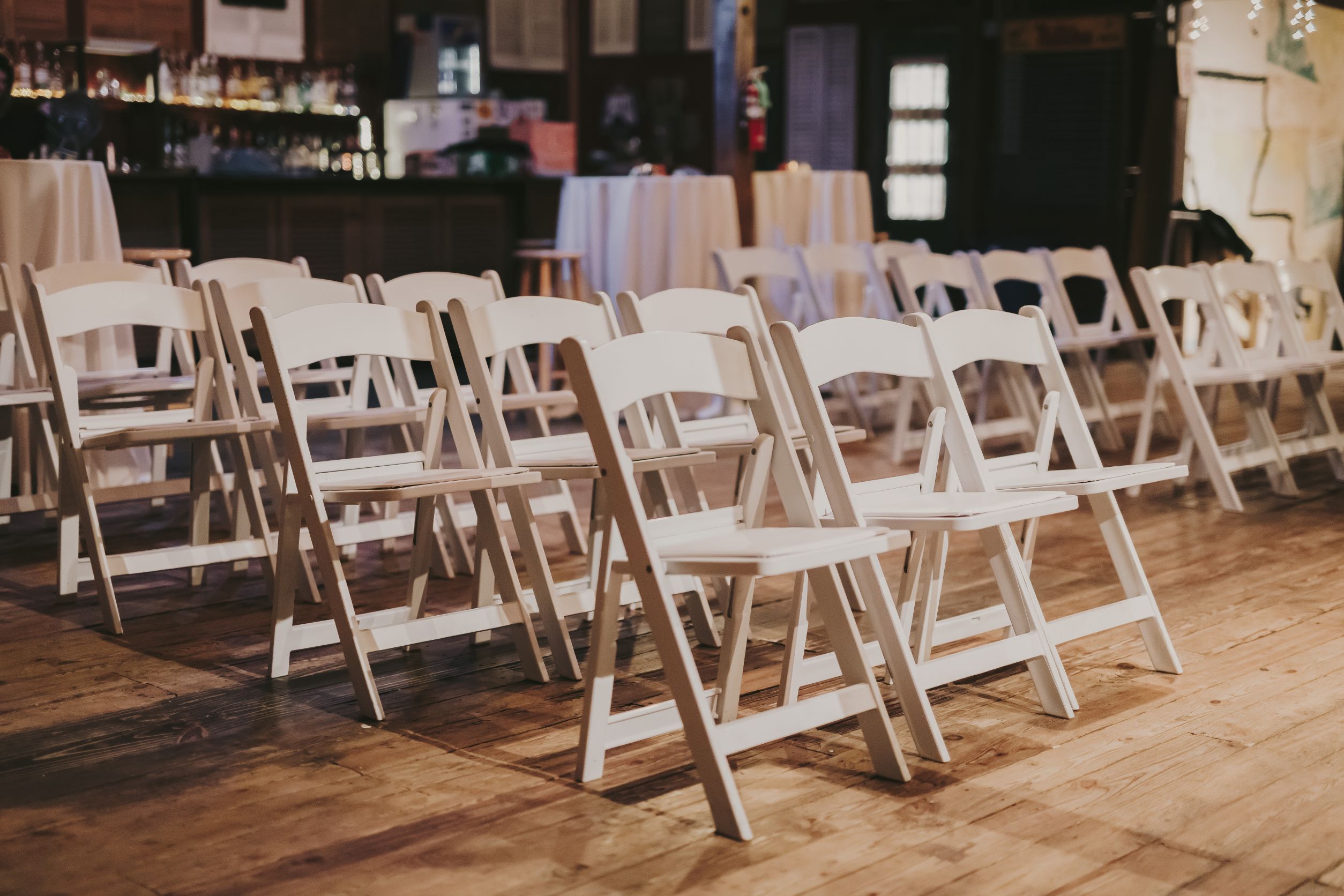 dry hire for your barn wedding